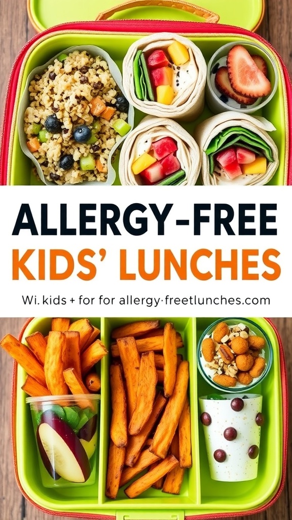 Variety of allergy-free kids